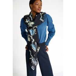 Foulard Ocean Gems Black