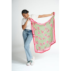 Foulard Fly Away Green