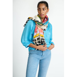 Foulard Tropical Bouquet