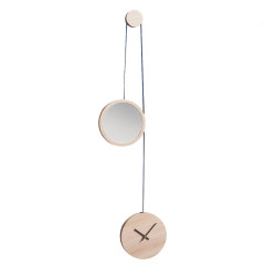 horloge-miroir Pendule